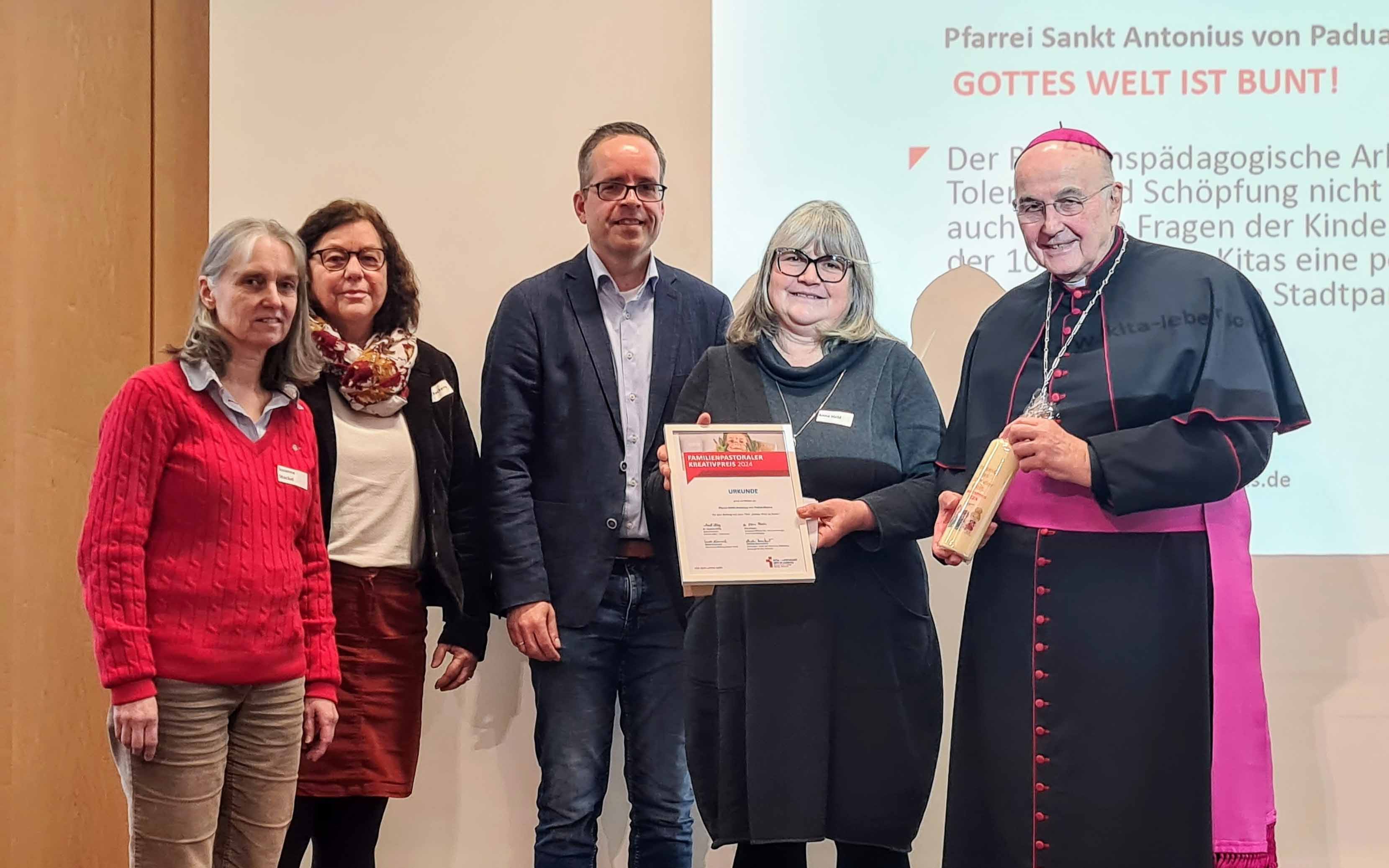 KiTas gewinnen Kreativpreis des Bistums Münster - Gottes Welt ist bunt!